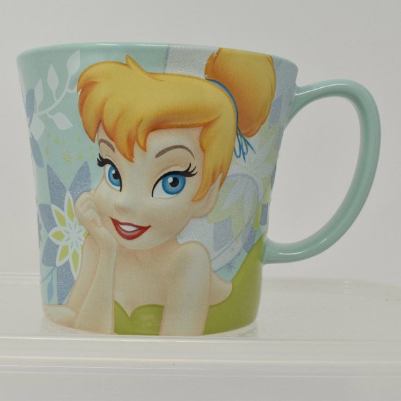 Disney Other - Disney Tinker Bell 3D Embossed Mug Tinkerbell Cup